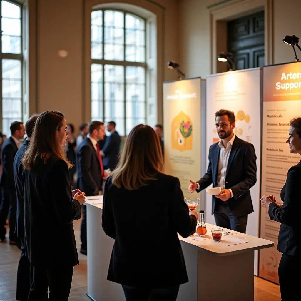 Friss zöld gyógynövények, mint a bazsalikom és a menta.