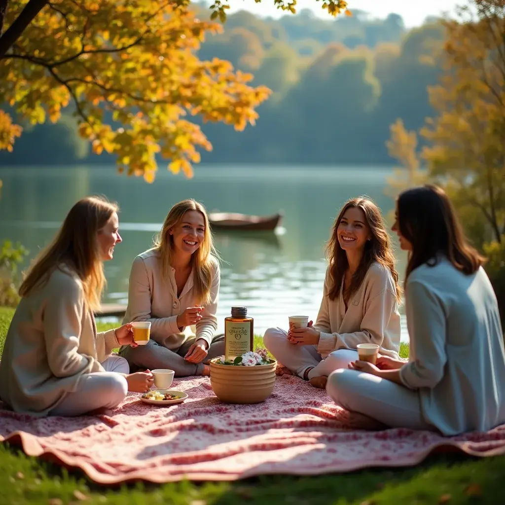 Egy nyugodt pillanat, amikor a tea élvezete közben relaxálunk.