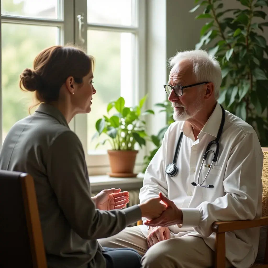 Közelkép a gyógynövényekről, amelyek a tea alapját képezik.