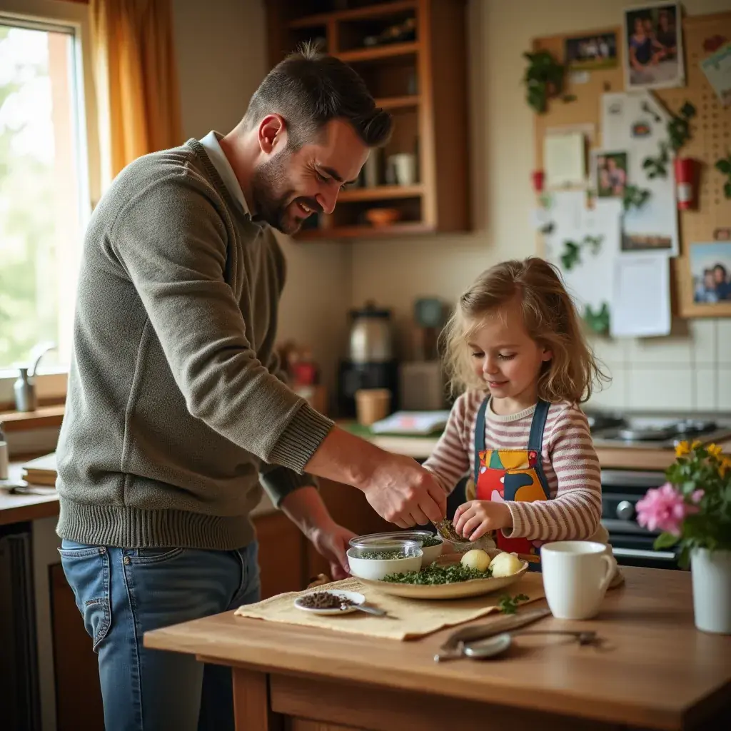 Egy csésze tea, amely mellett egészséges snack található.